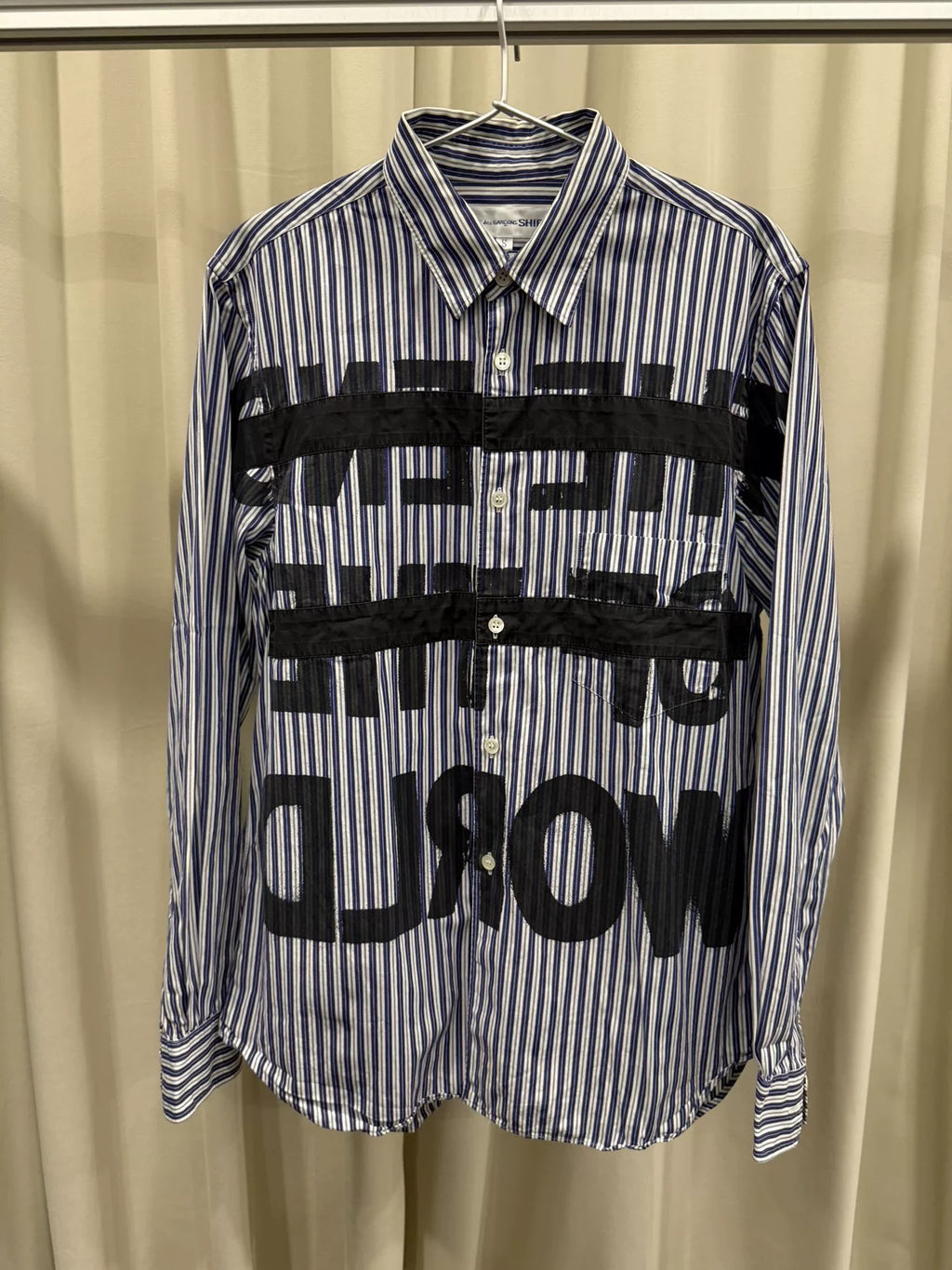 Comme Des Garcons Slogan Shirt