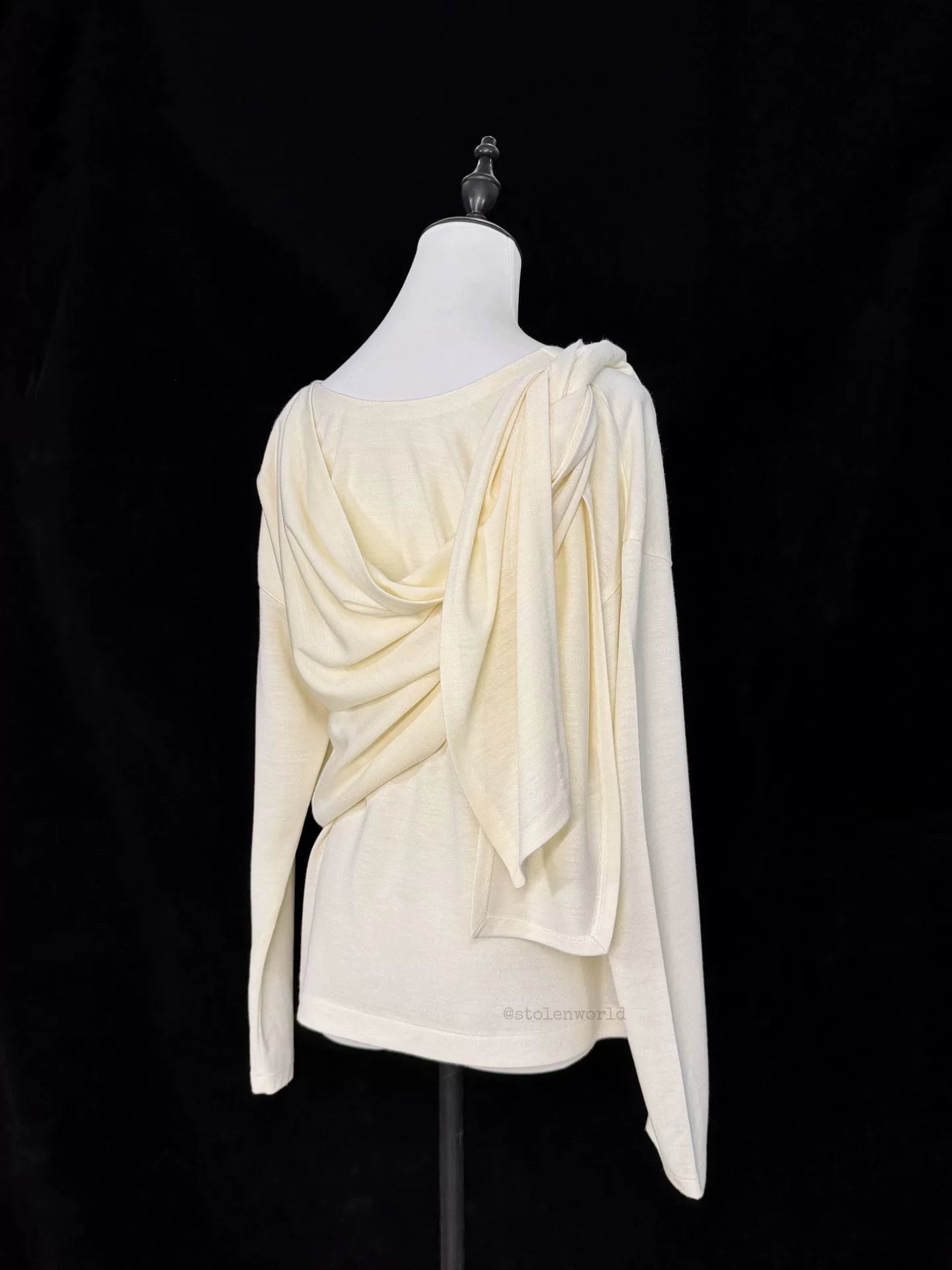 Issey Miyake 80s Irregular Pleated Tie-Top - Devines