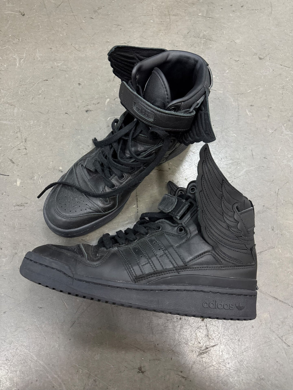Jeremy Scott X Adidas Originals Forum High Wings Sneakers