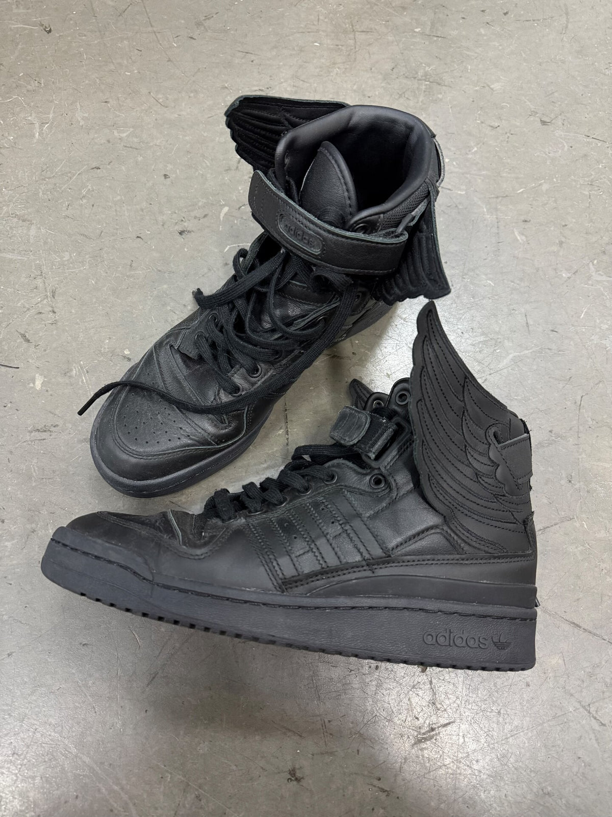 Jeremy Scott X Adidas Originals Forum High Wings Sneakers