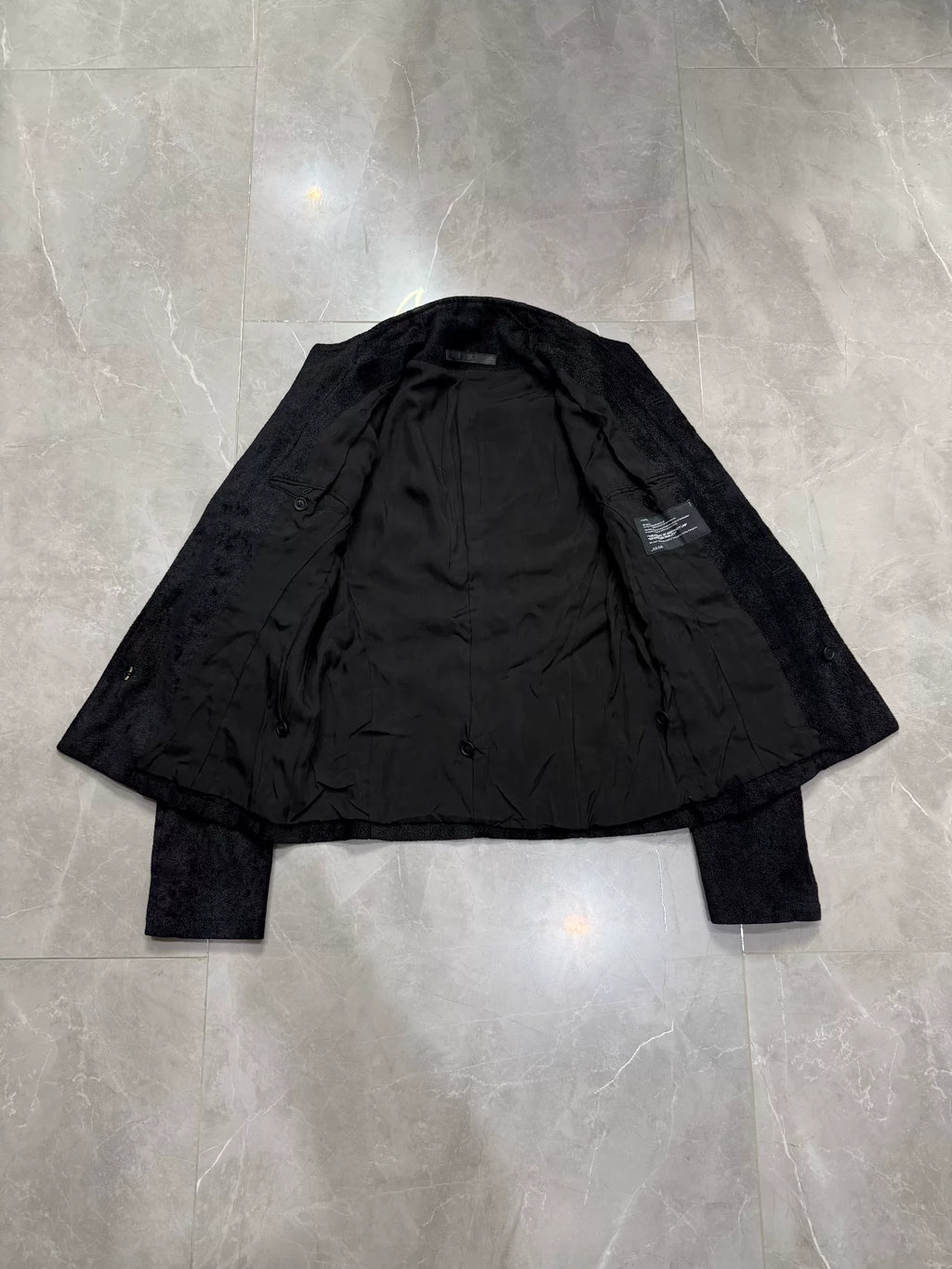 Julius Cracked Cloth Cotton Jacket