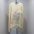 Dior Beige Rabbit  Sweater