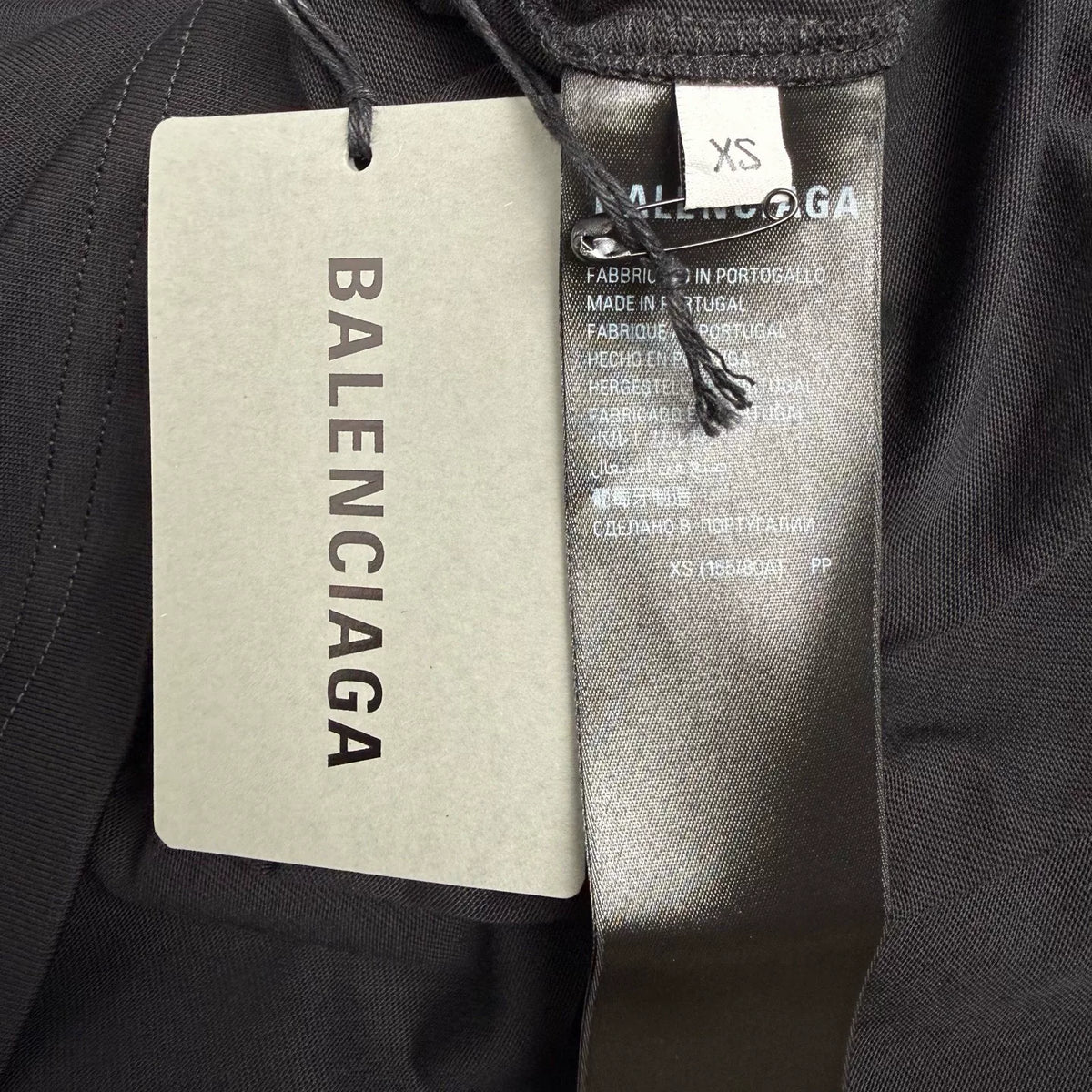 Balenciaga Tape-Panel 3B Racing Logo Short-Sleeve T-Shirt