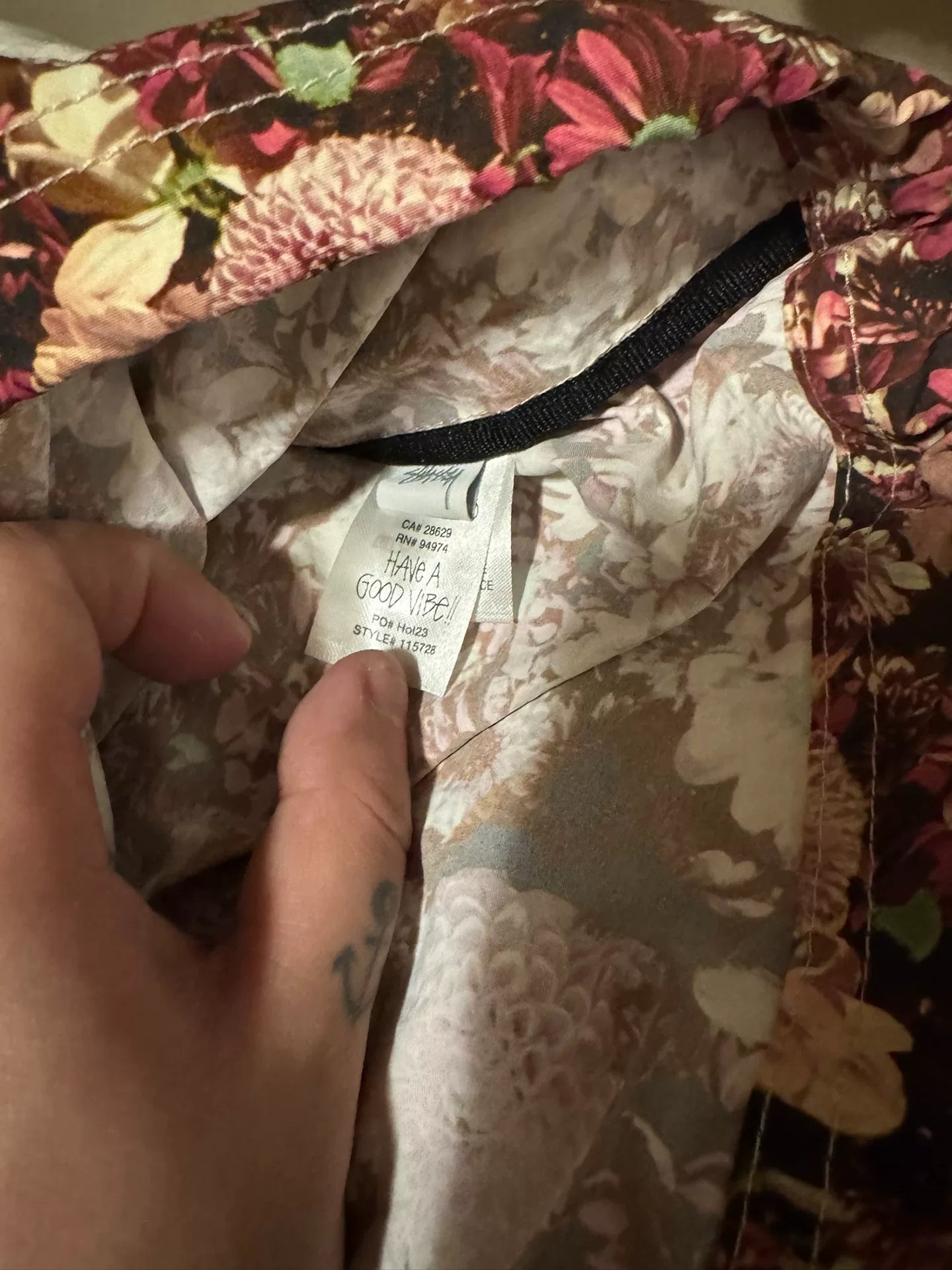 Stussy Floral Shell Jacket