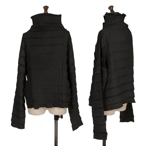 Issey Miyake Vintage Dark Pleated Top
