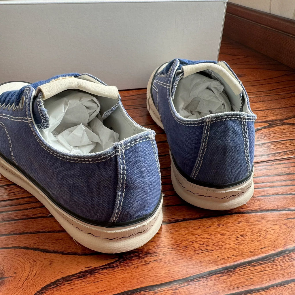 Visvim 24ss SKAGWAY LO CANVAS WMV Thin-sole Canvas Shoes
