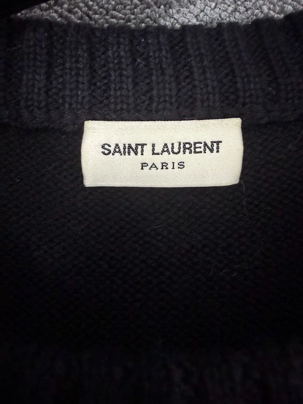 Saint Laurent SS16 Dinosaur Intarsia Sweater