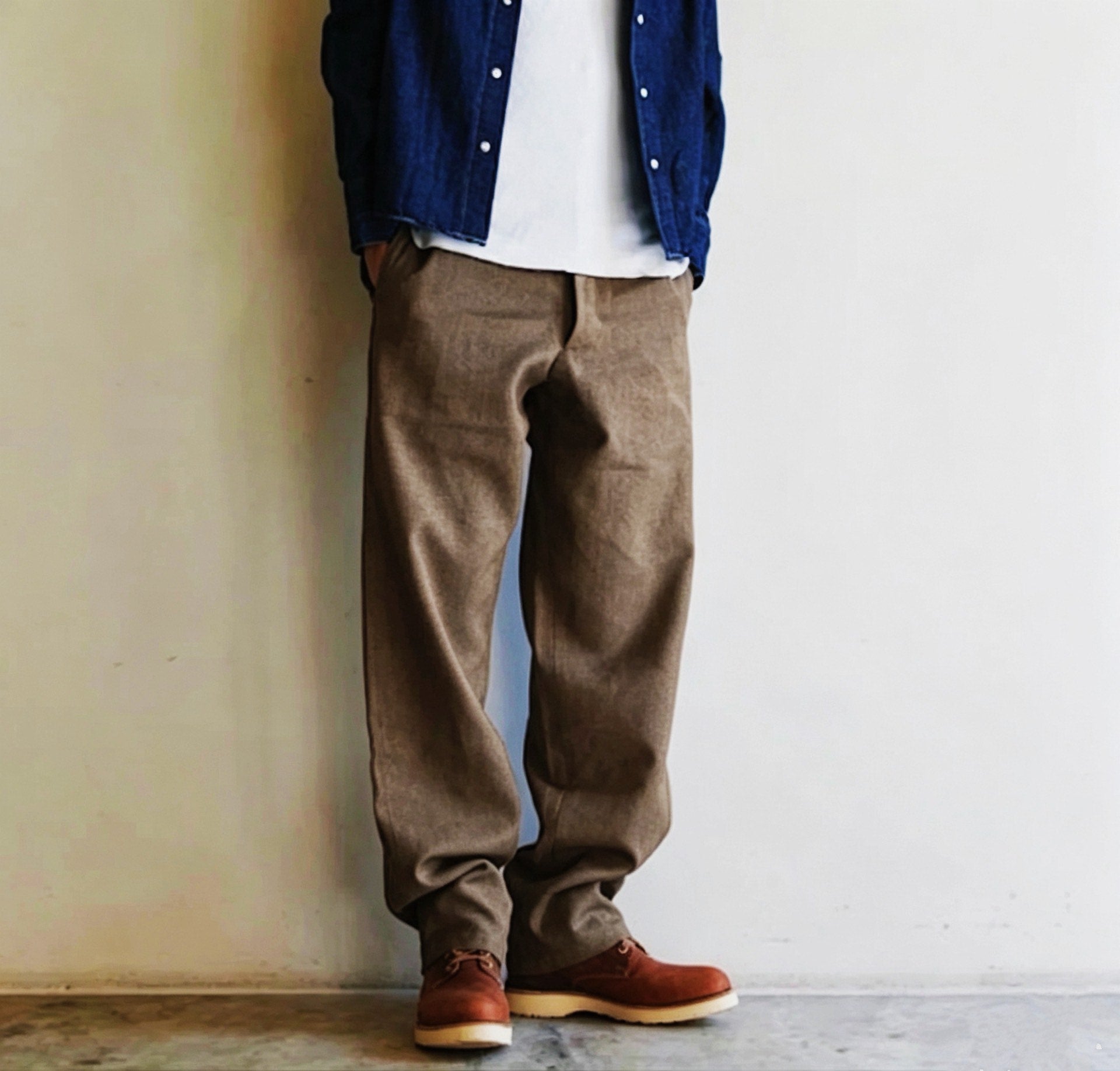 Visvim 18AW Tioga (i W C Twill) FW18 Wool Pants