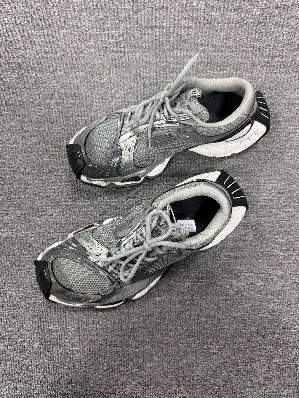 Balenciaga STAPLER Grey Sneakers