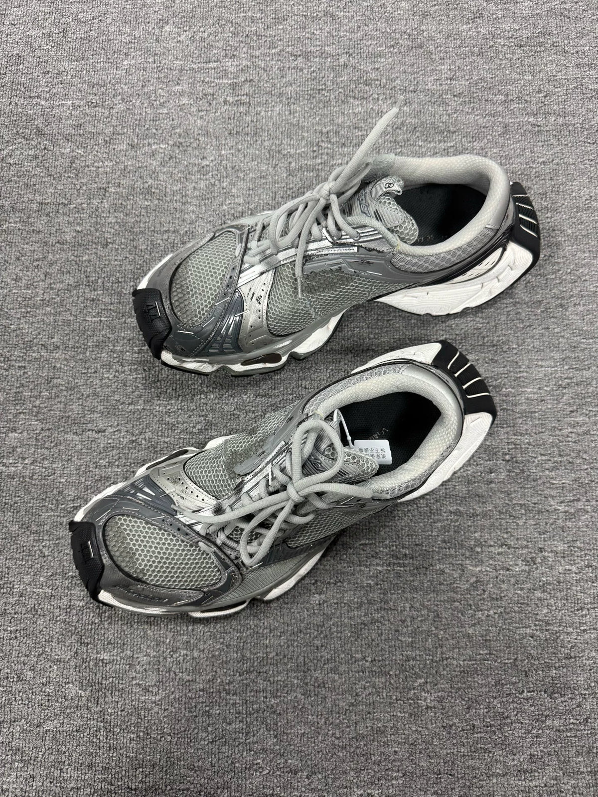 Balenciaga STAPLER Grey Sneakers