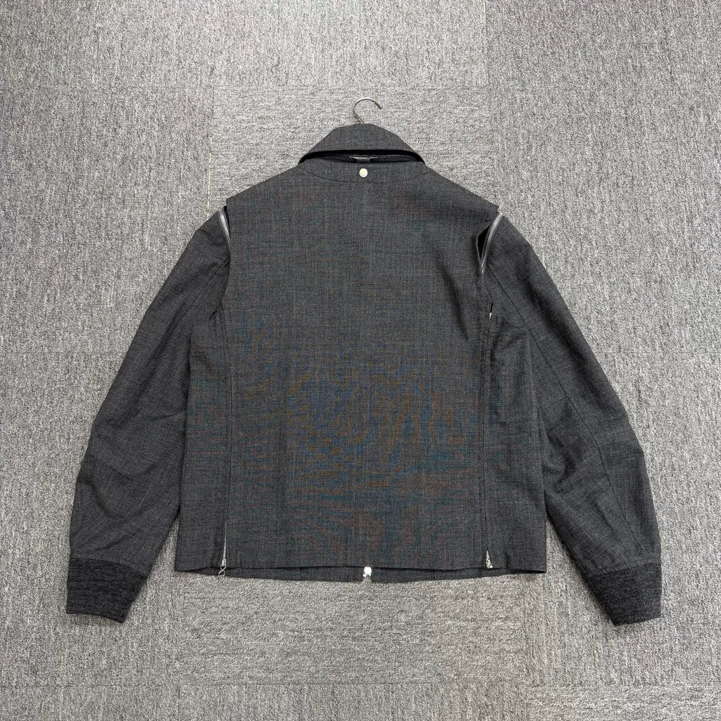 Dior Detachable Sleeve Wool Jacket