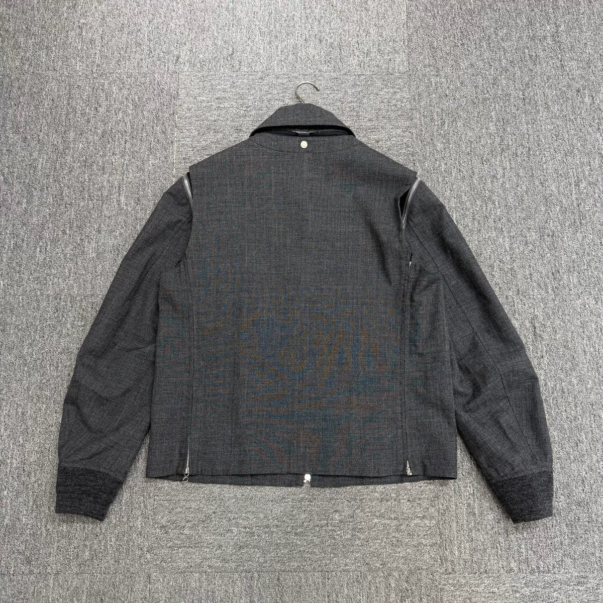 Dior Detachable Sleeve Wool Jacket