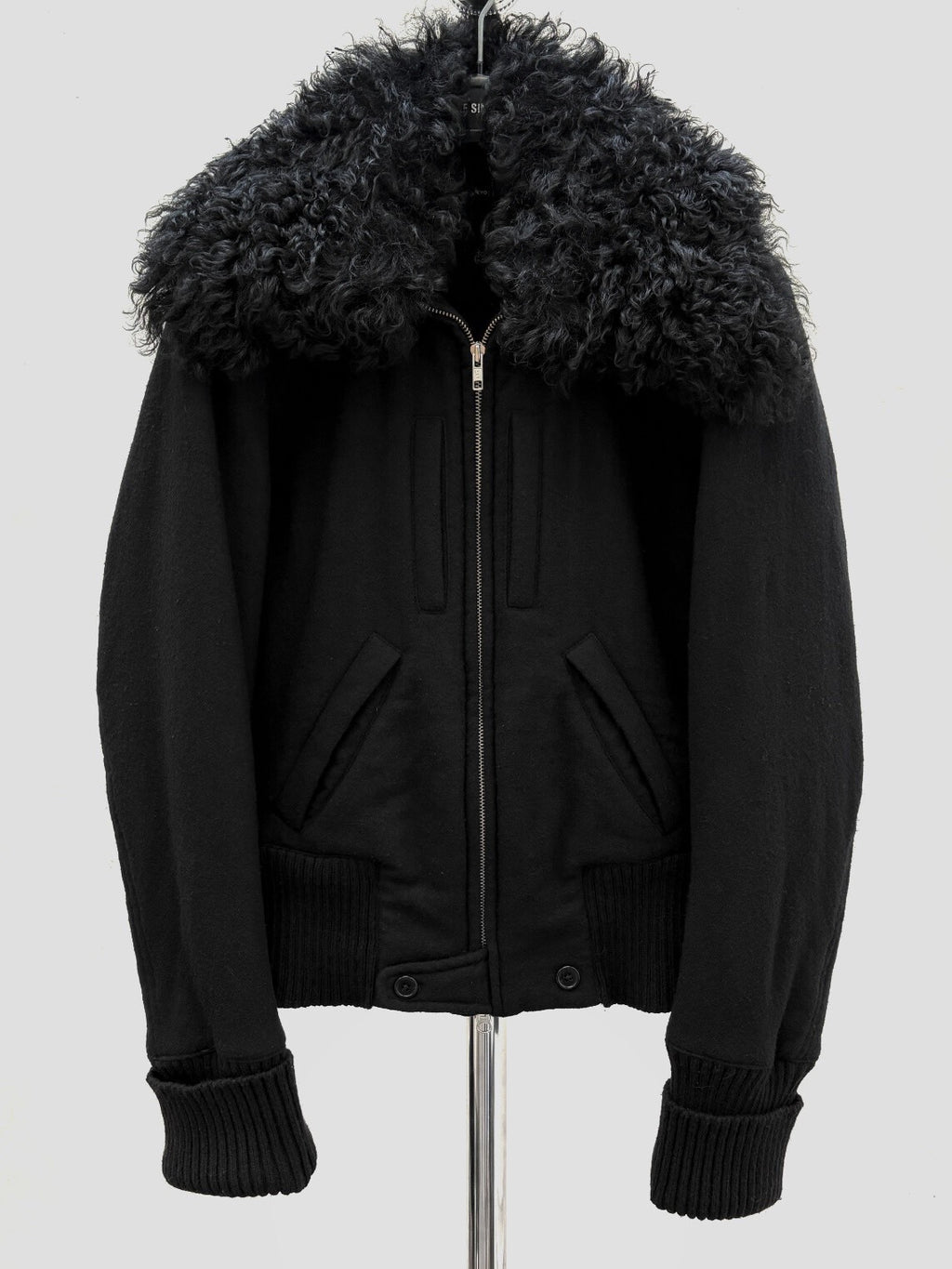 Ann Demeulemeester FW07 Fur Collar Jacket