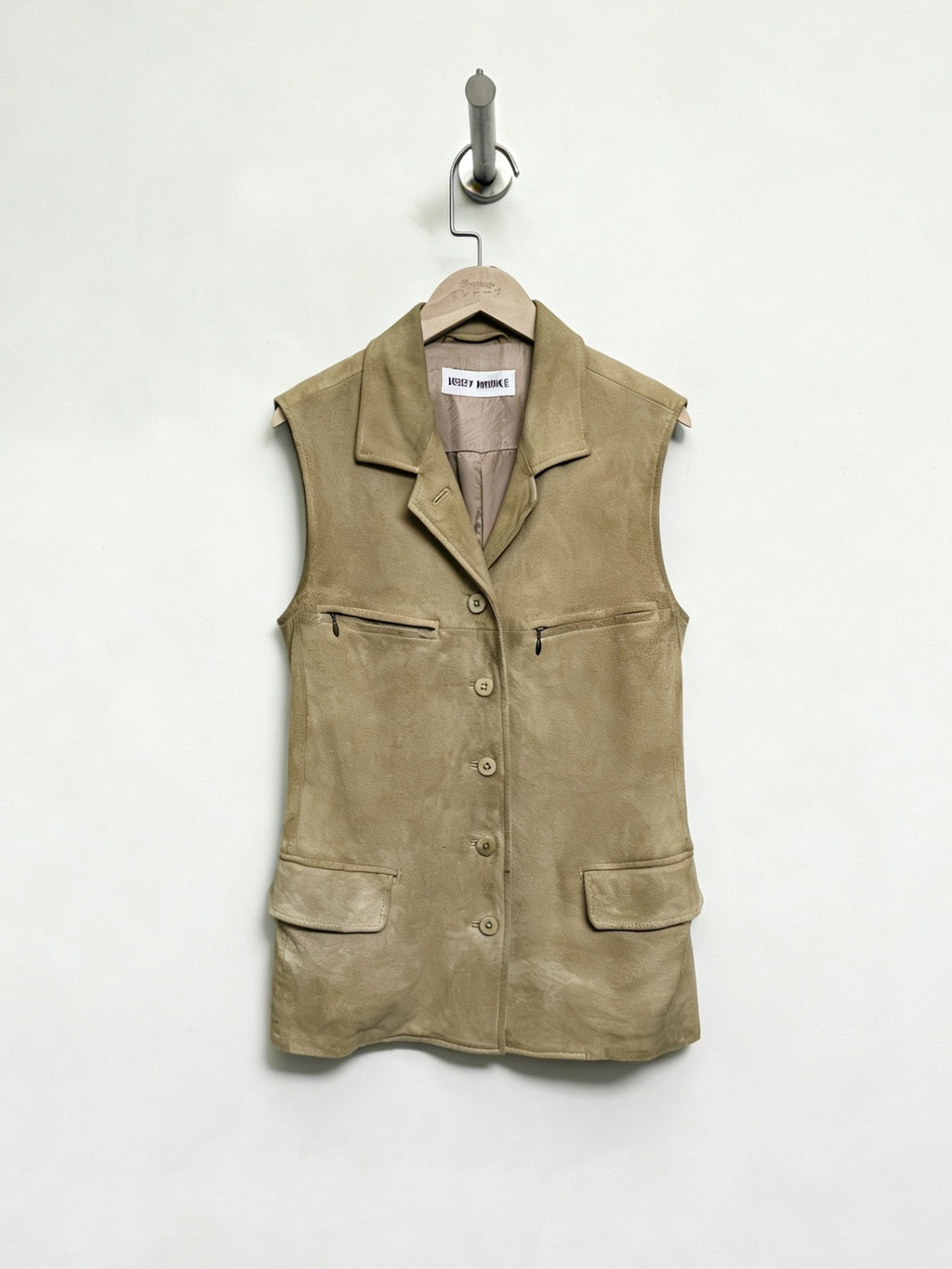 Issey Miyake Goat Leather Vest