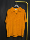 Dior Yellow Oblique Terry Polo Shirt