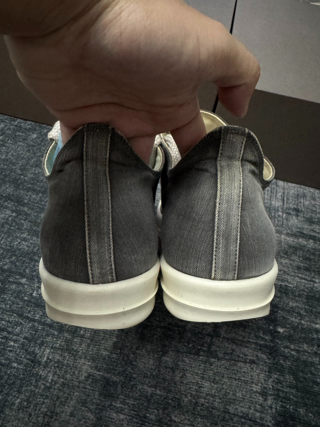 Rick Owens Thick-Lace Sneakers