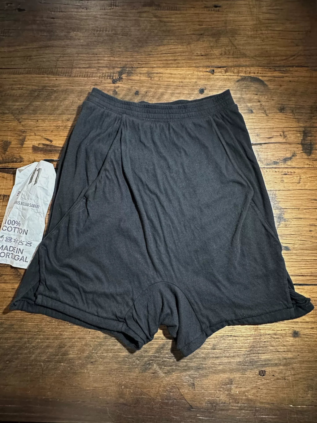 11byBBS Black P16 Cotton Shorts