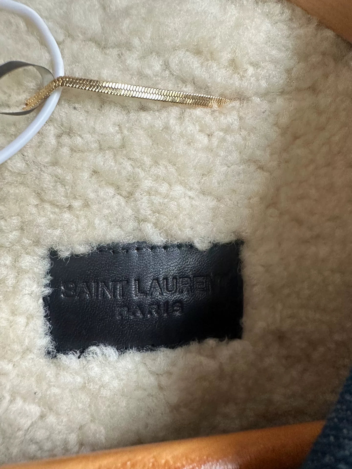 Saint Laurent Wool Denim Jacket