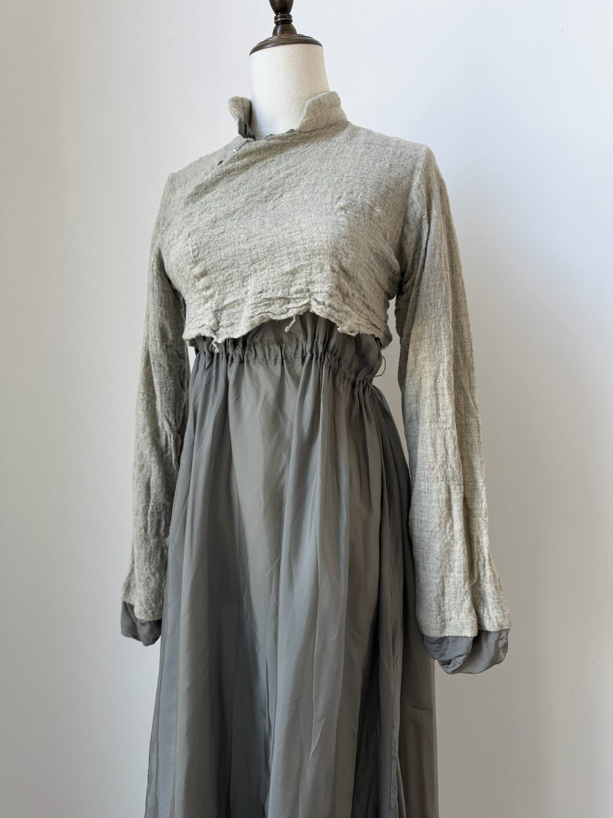 Comme Des Garcons Rei Kawakubo 1994 Chinese-style diagonal-button dress