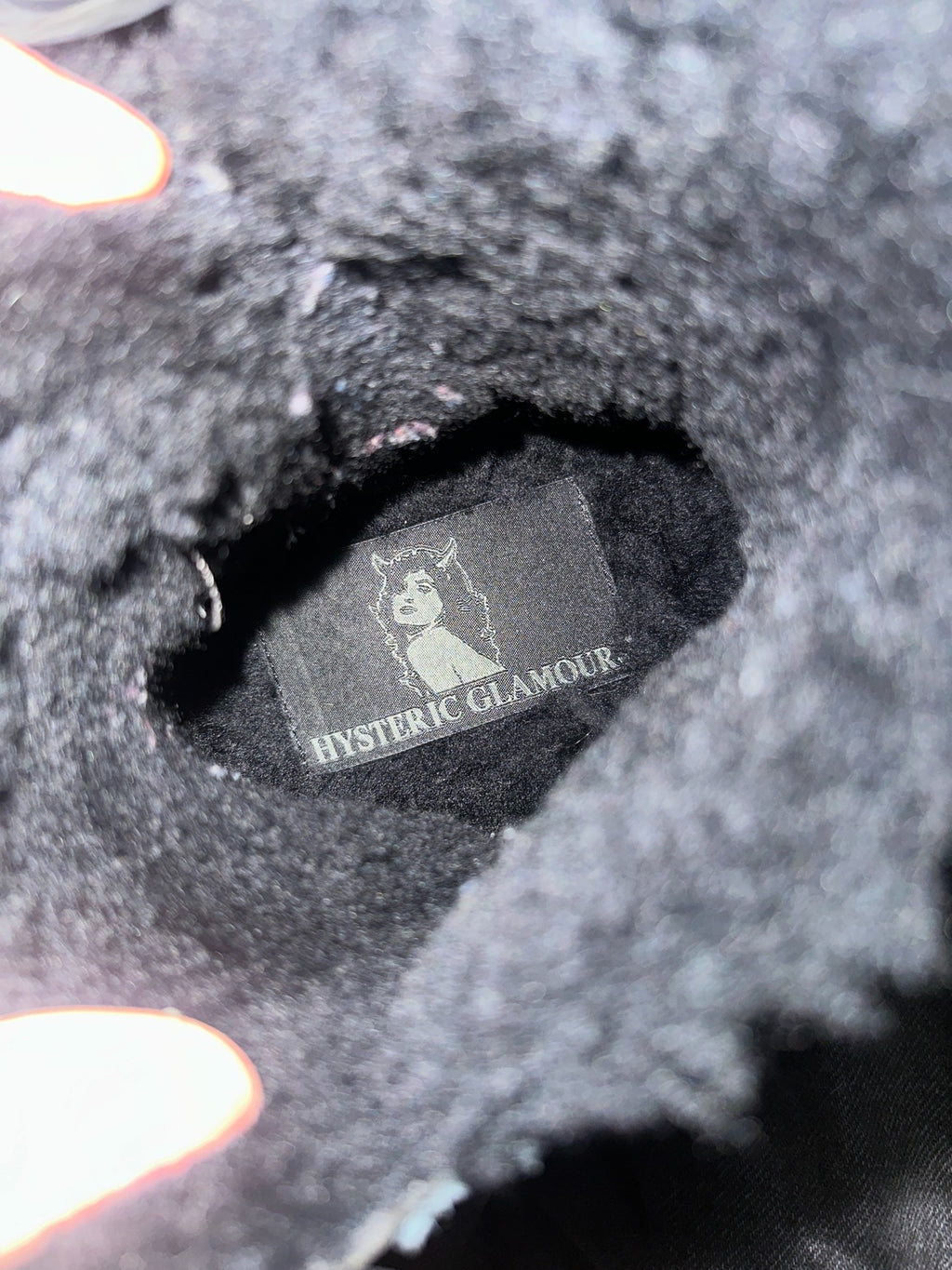 Hysteric Glamour All-Over Print Snow Boots