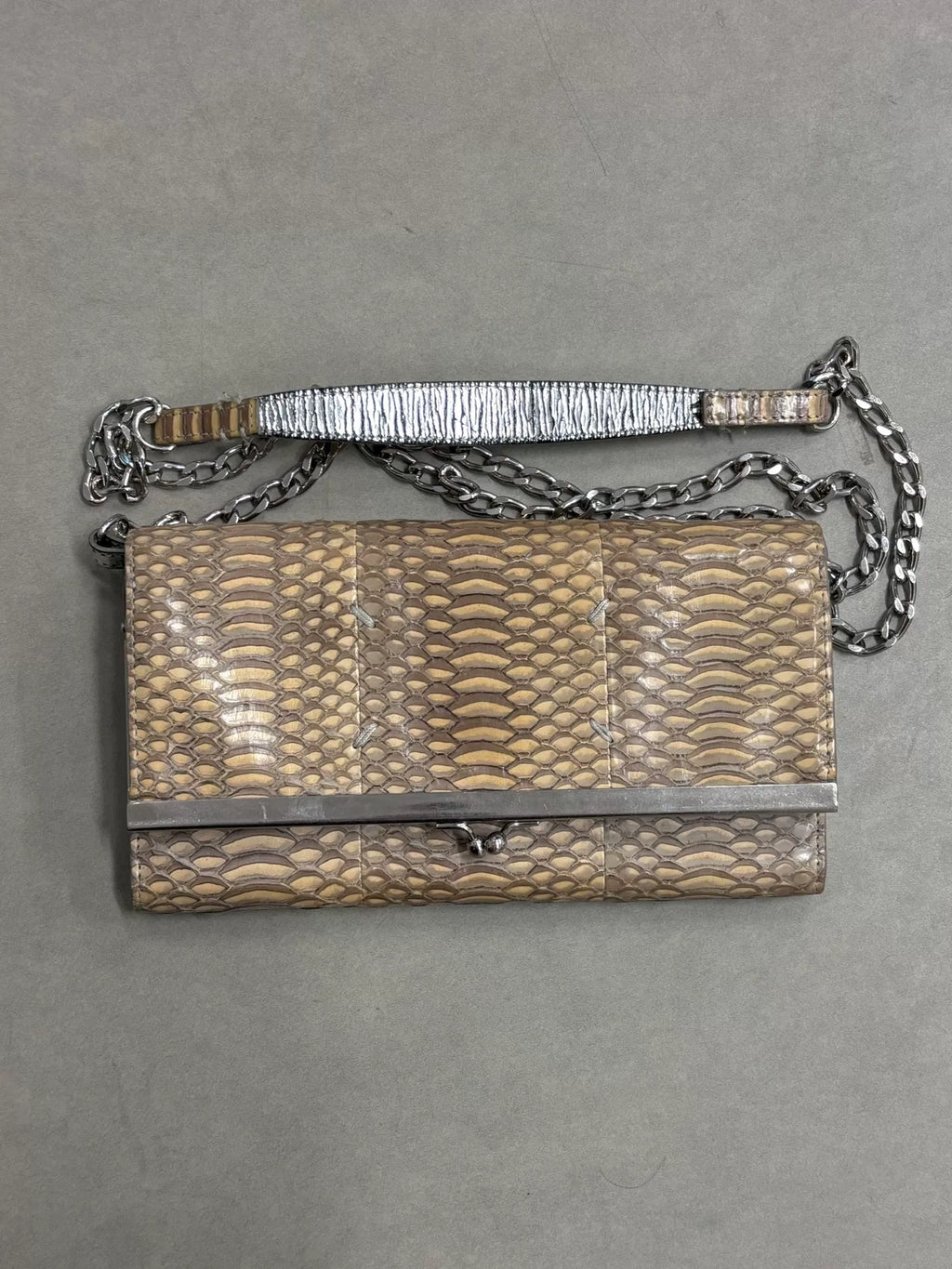 Maison Margiela | AW2016 Snake Skin Small Zip-Around Bag