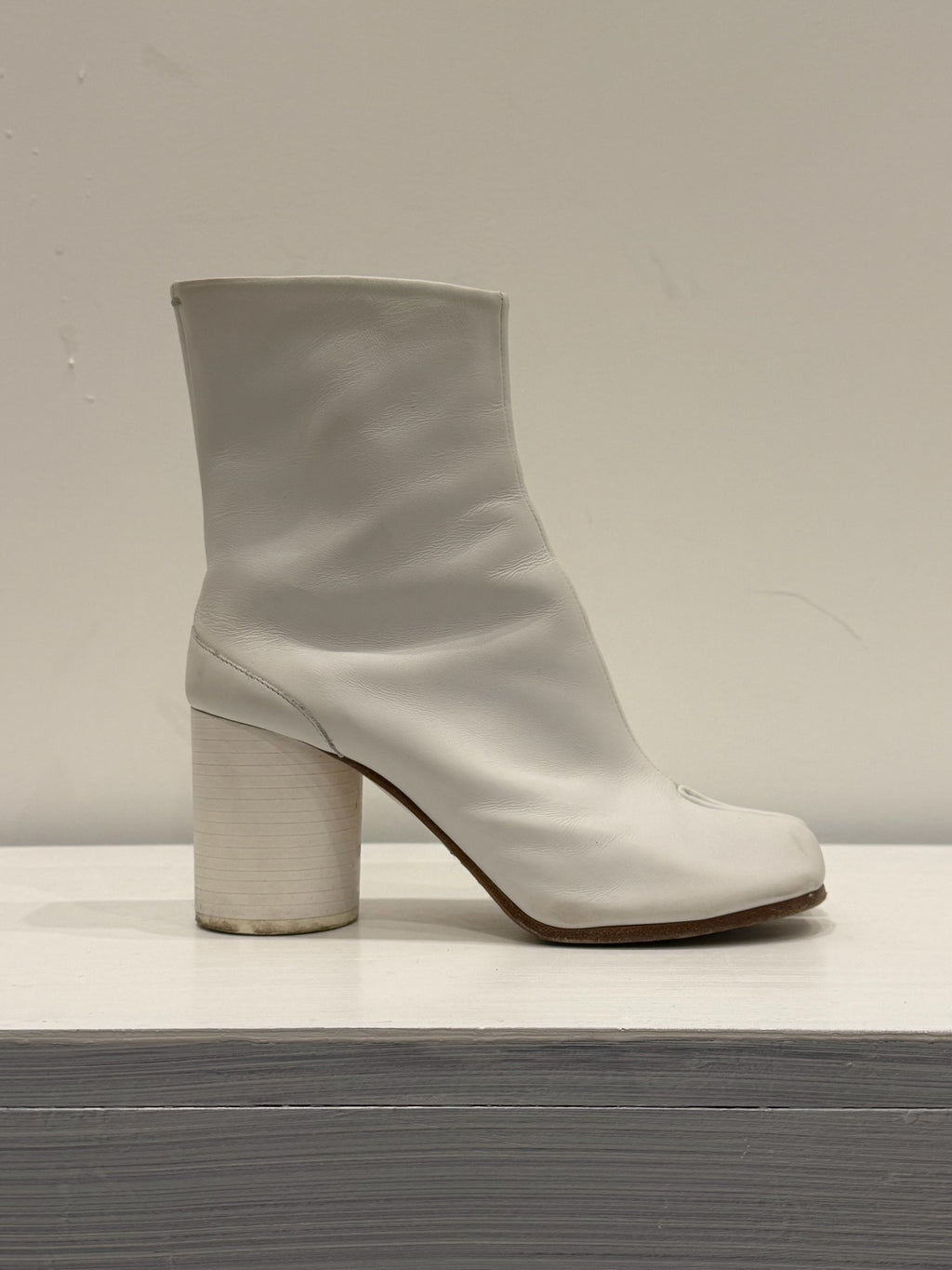 Maison Margiela Tabi High Heel Leather Boots
