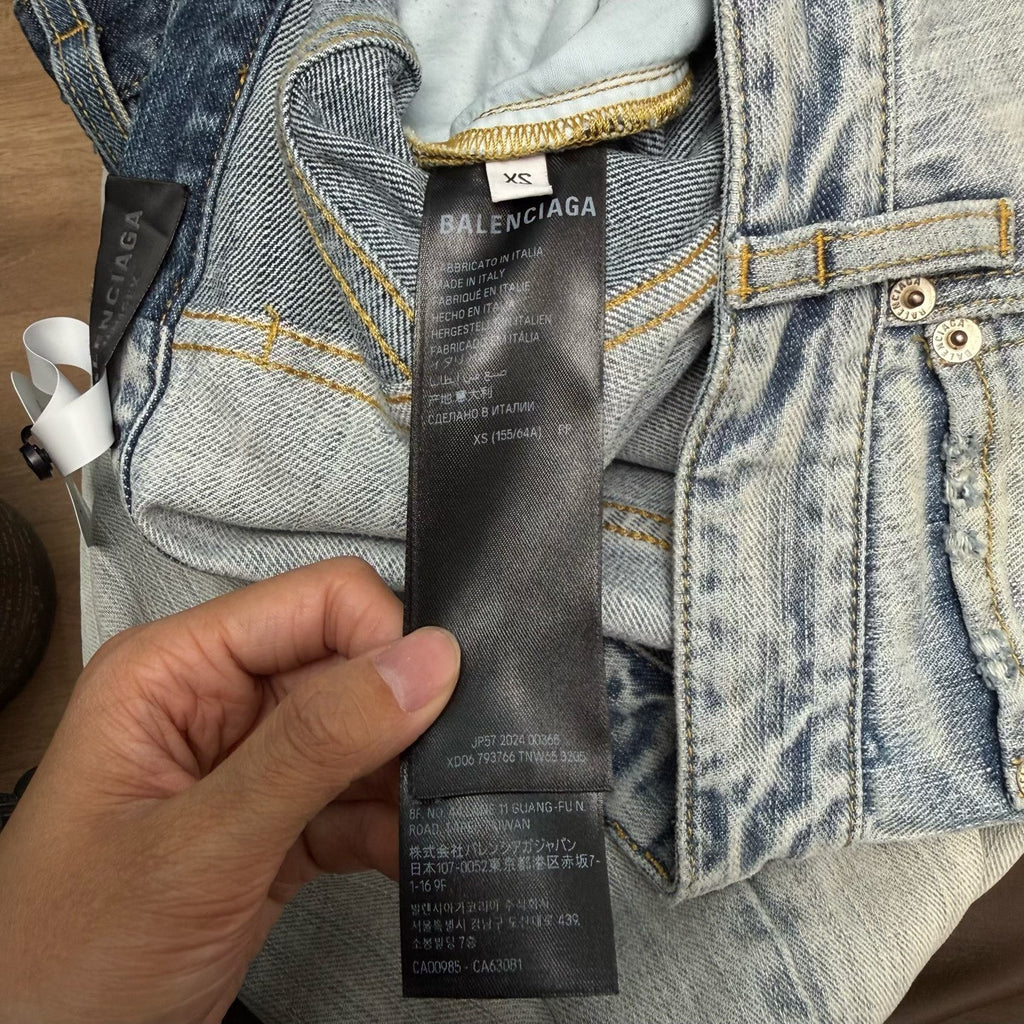 Balenciaga Patchwork Jeans