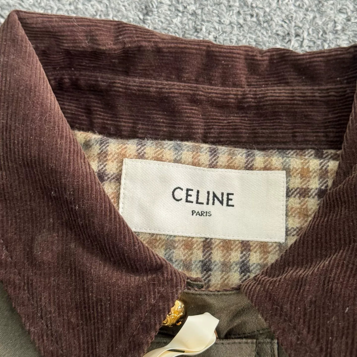 Celine Olive Jacket