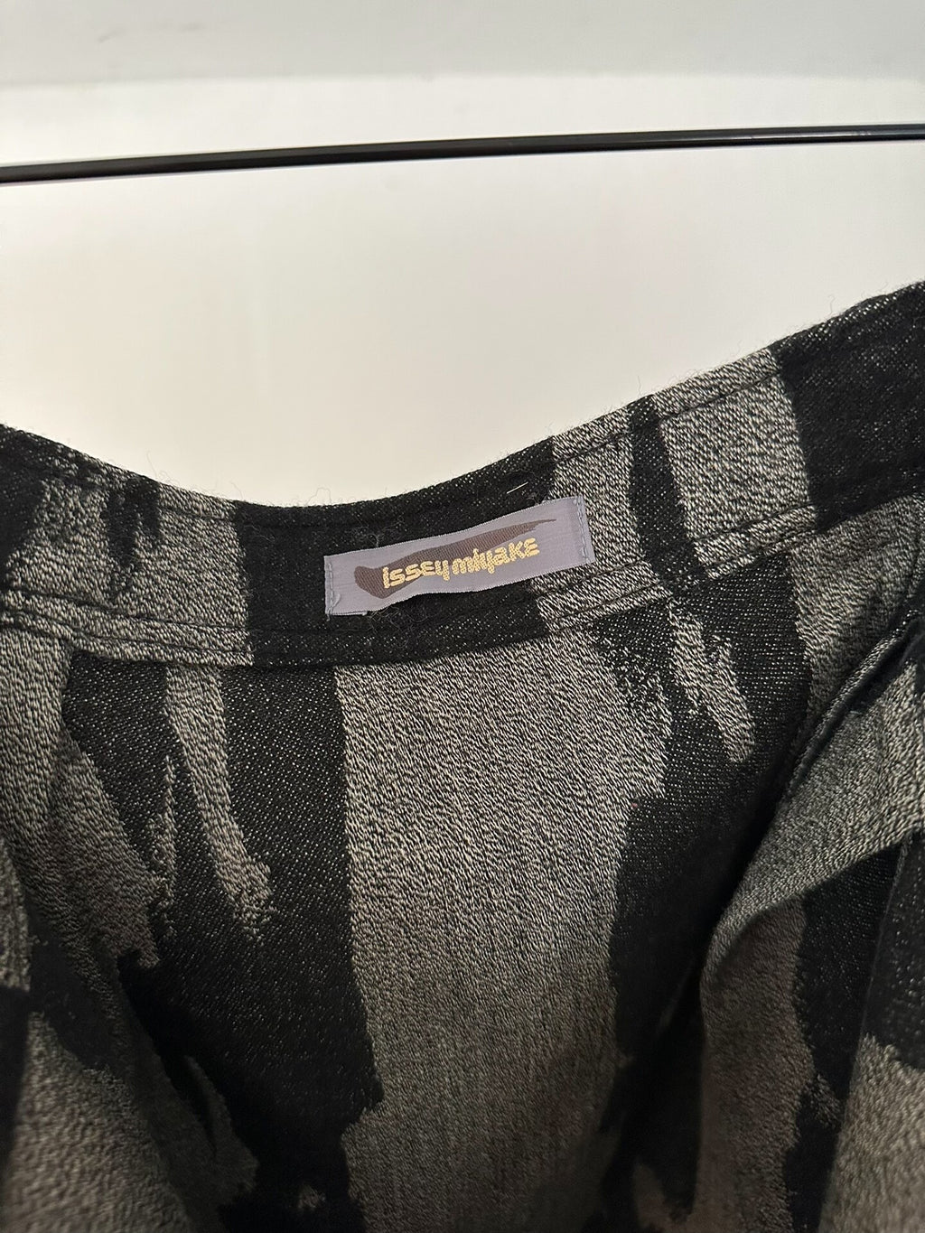 Issey Miyake Midi Wool Skirt