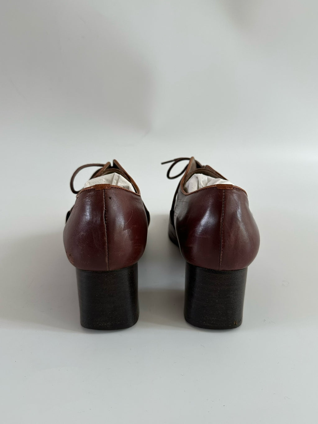 Mihara Yasuhiro Square-Toe Vintage Shoes
