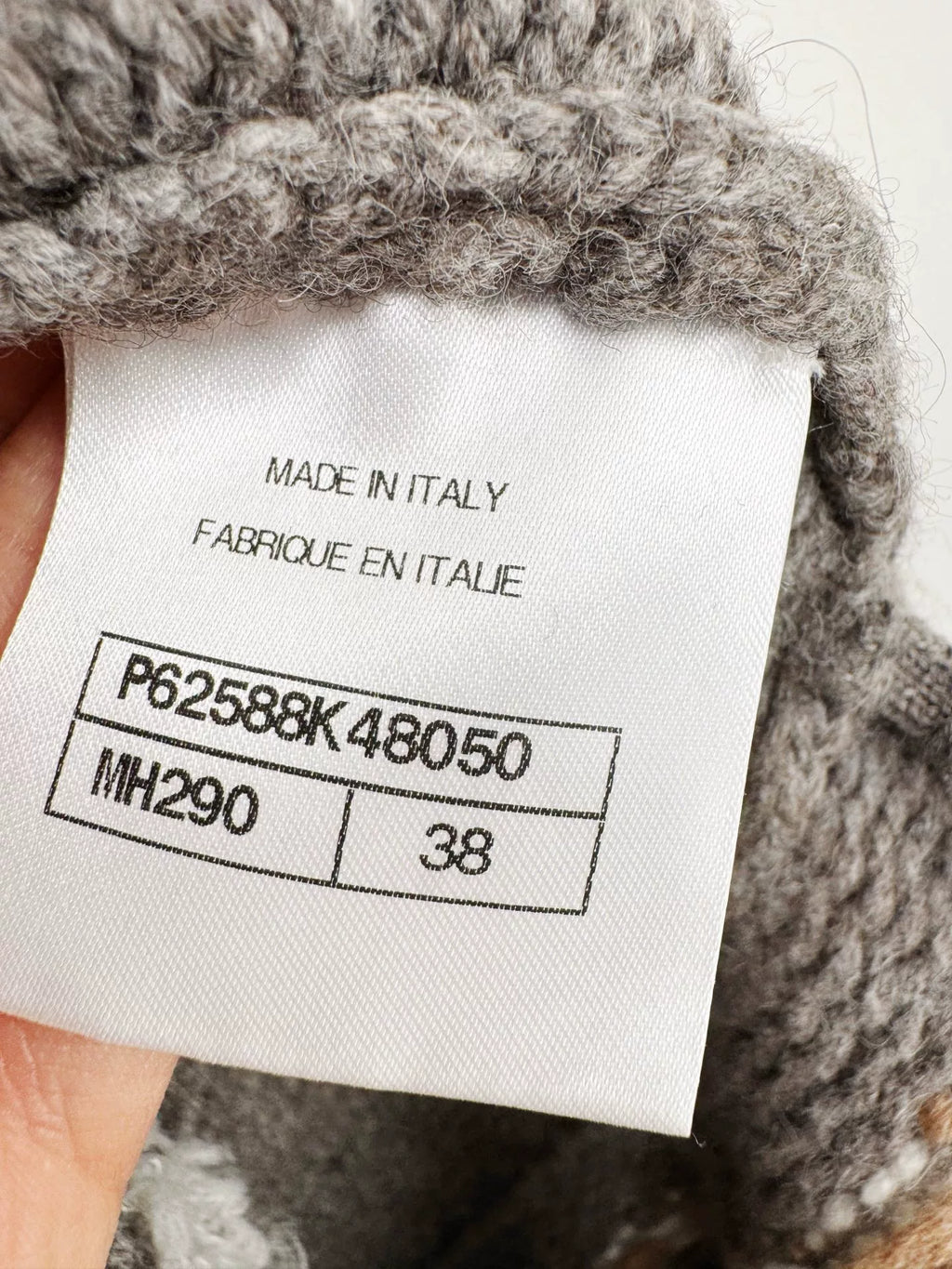 Chanel Snow Collection Knit Dress