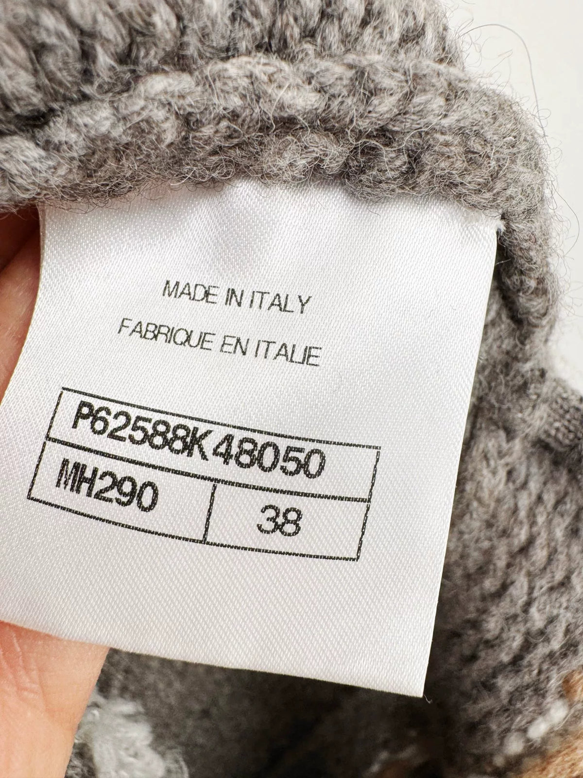 Chanel Snow Collection Knit Dress