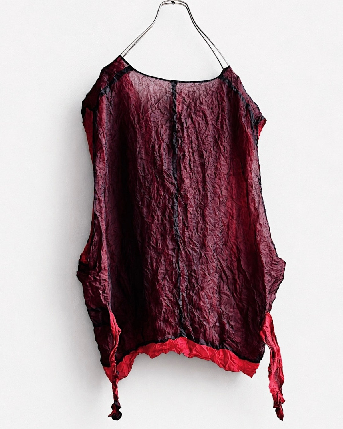 Issey Miyake Double-Layer Pleated Vest
