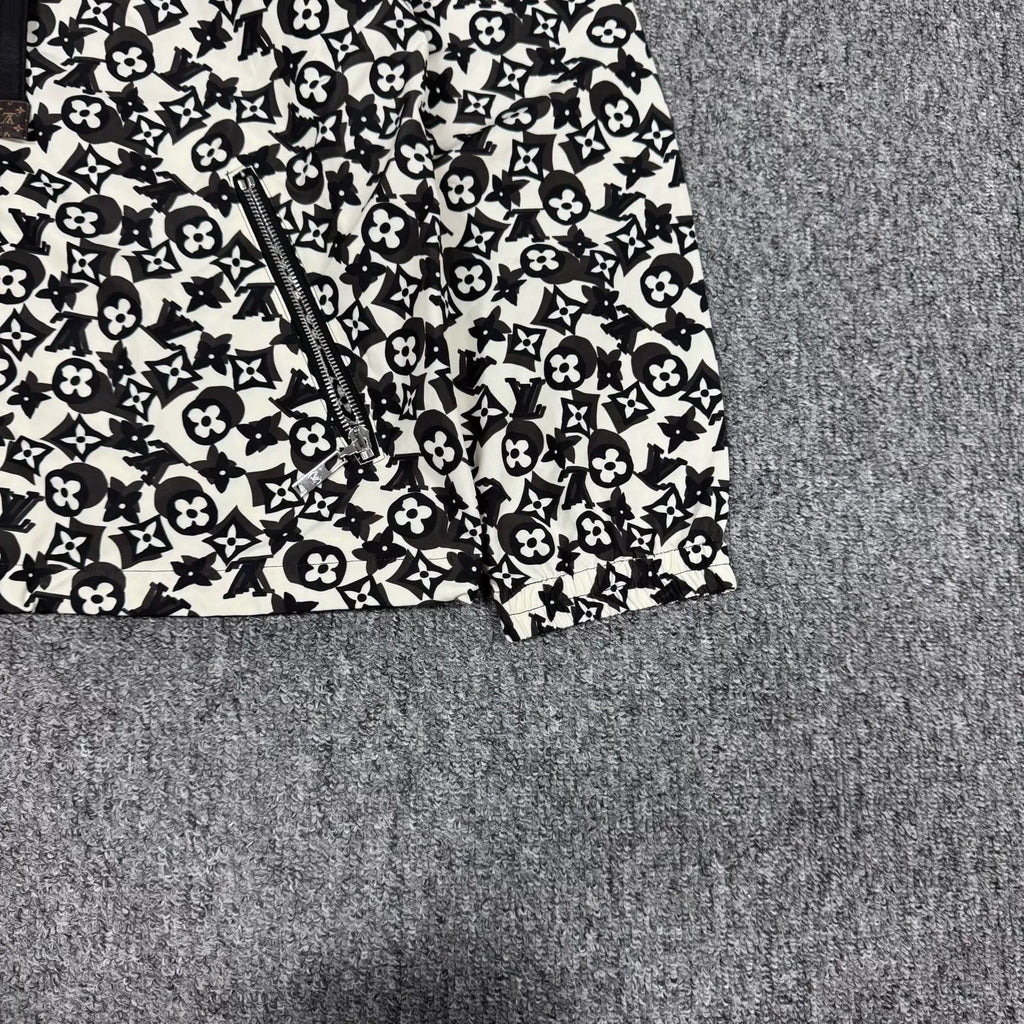 Louis Vuitton All-Over Print Monogram Hooded Jacket