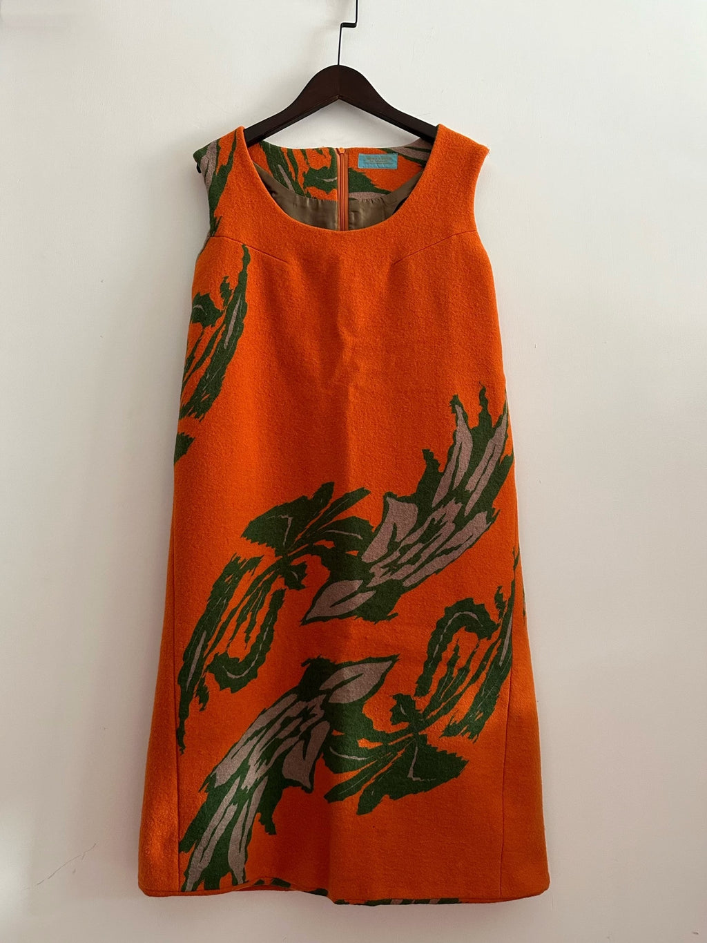 Undercover 1997 Sleeveless Fuzzy Wool Skirt