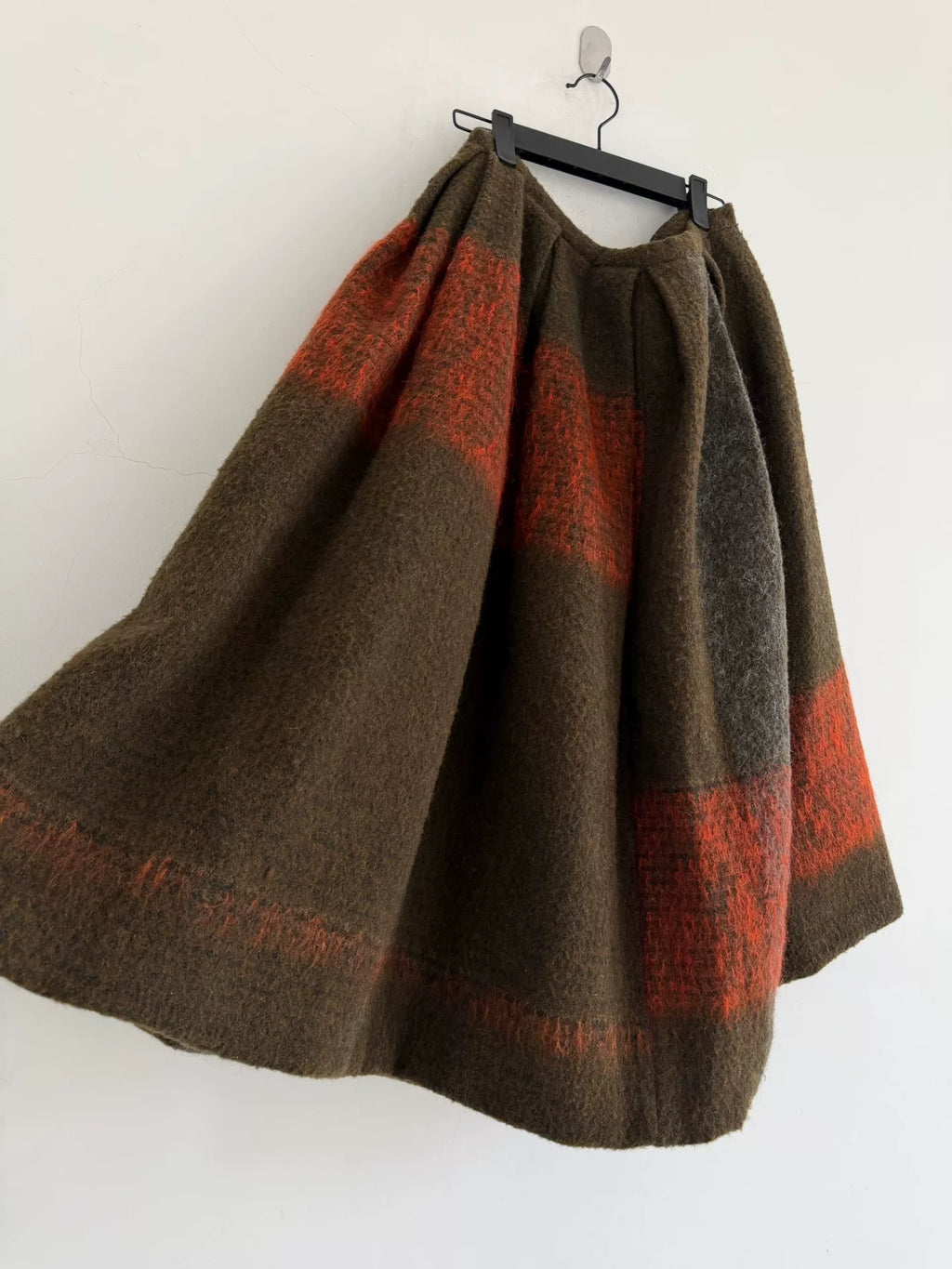 Dries van Noten Midi Runway Mohair Skirt