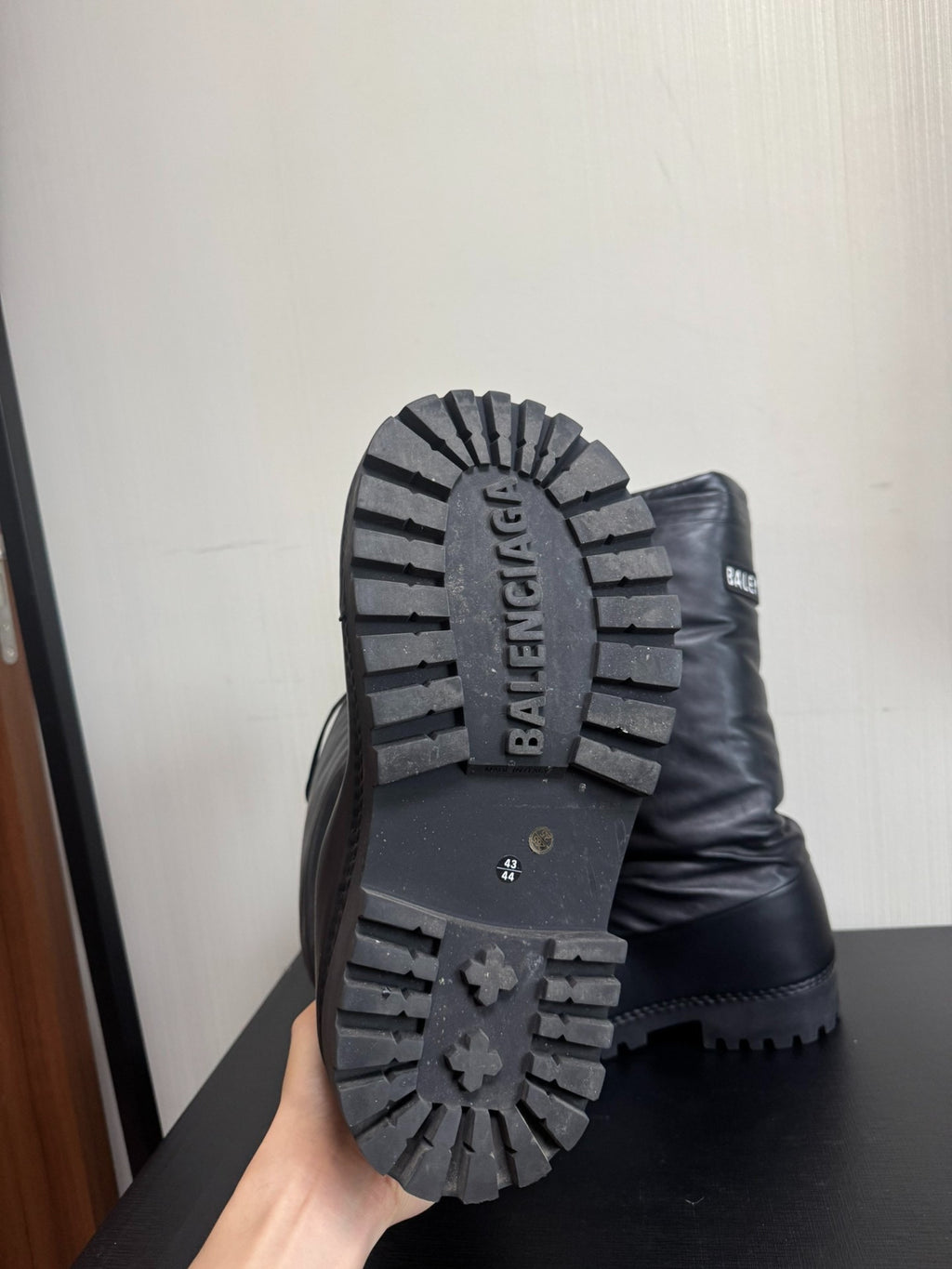 Balenciaga Alaska Ski Leather Boots