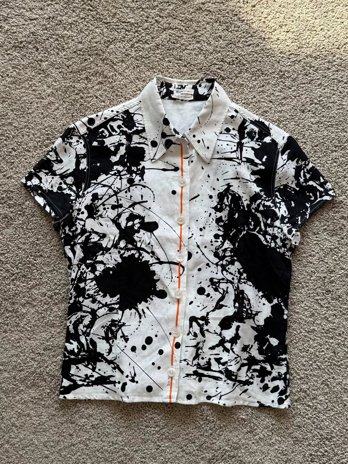 Maison Margiela S/S2004 Paint-Splatter Shirt