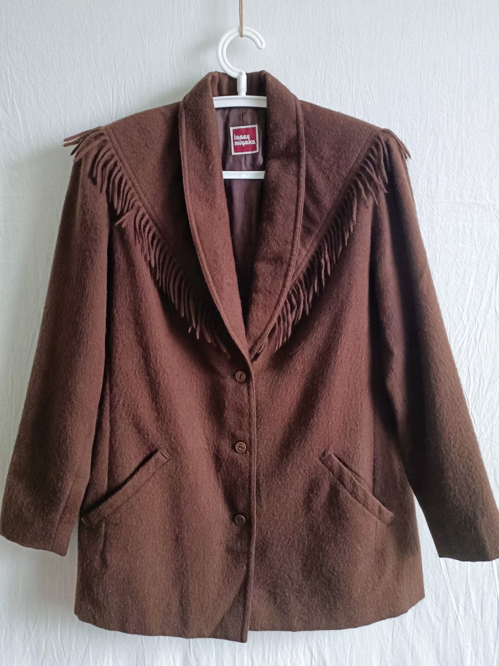 Issey Miyake 1970s Urban Cowboy Wool Jacket