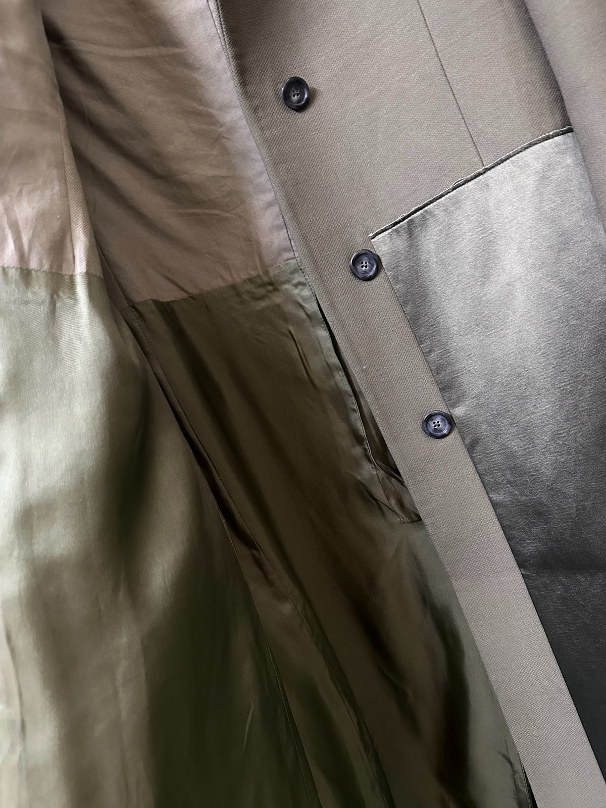 Maison Martin Margiela Patchwork Wool Coat