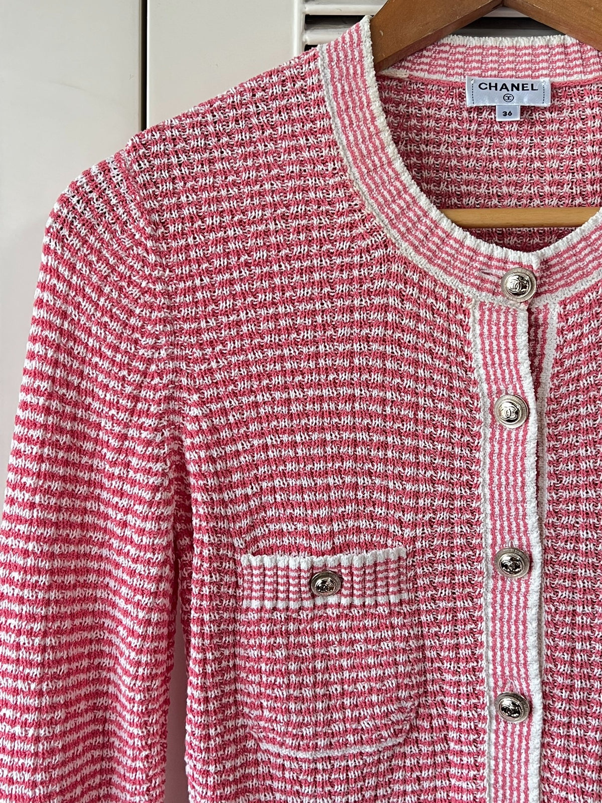Chanel tweed short jacket