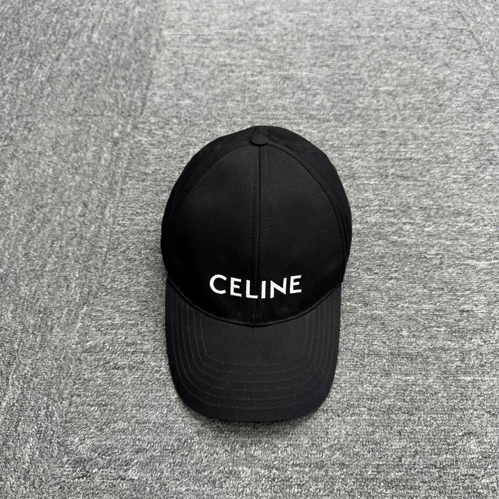 Celine Embroidered Letter Baseball Cap