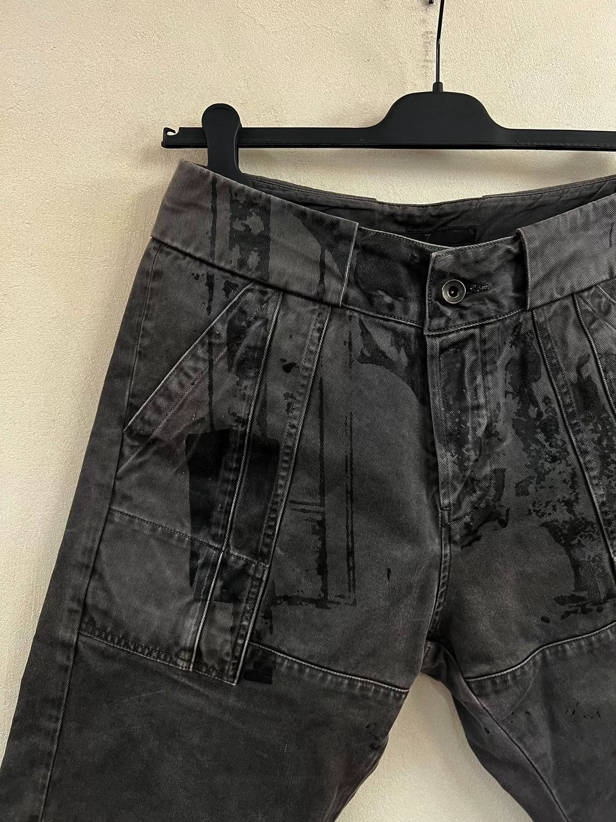 Julius_7 Rubberized Printed Shorts, SS2011 Runway Style