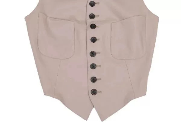 Jean Paul Gaultier Vintage Brown Cutout Vest