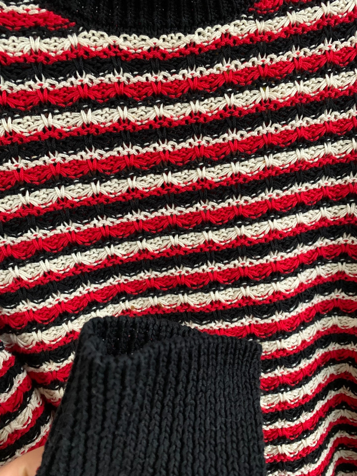 Saint Laurent Striped Knit Sweater
