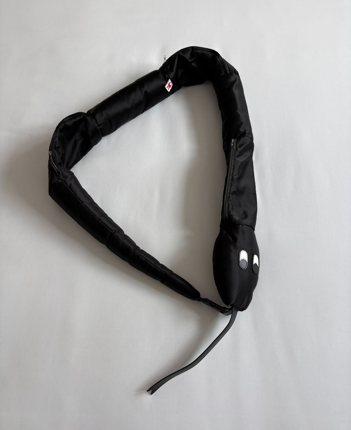 Walter Van Beirendonck snake‑shaped crossbody bag