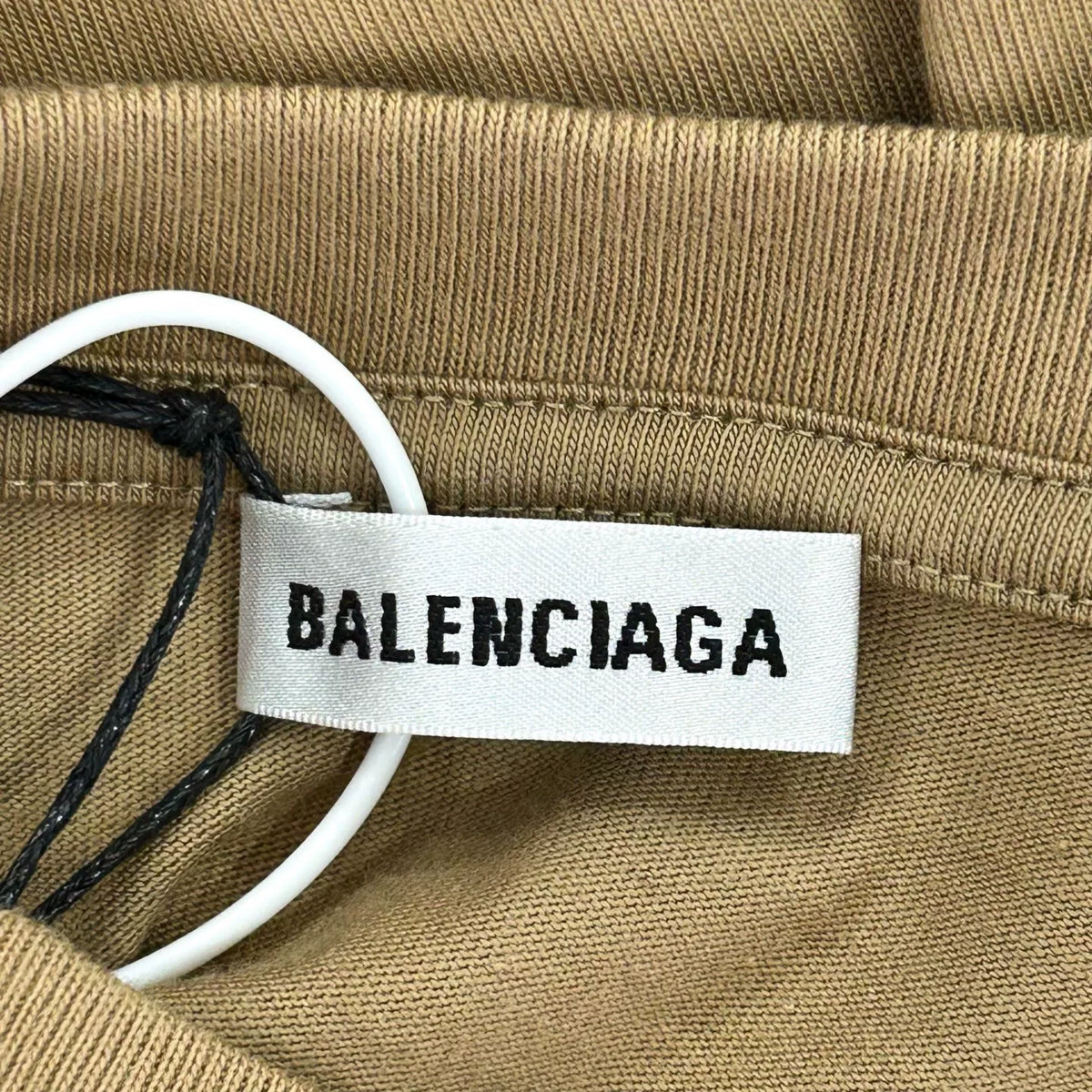 Balenciaga Deep Camel Mailbox Short Sleeve T-Shirt