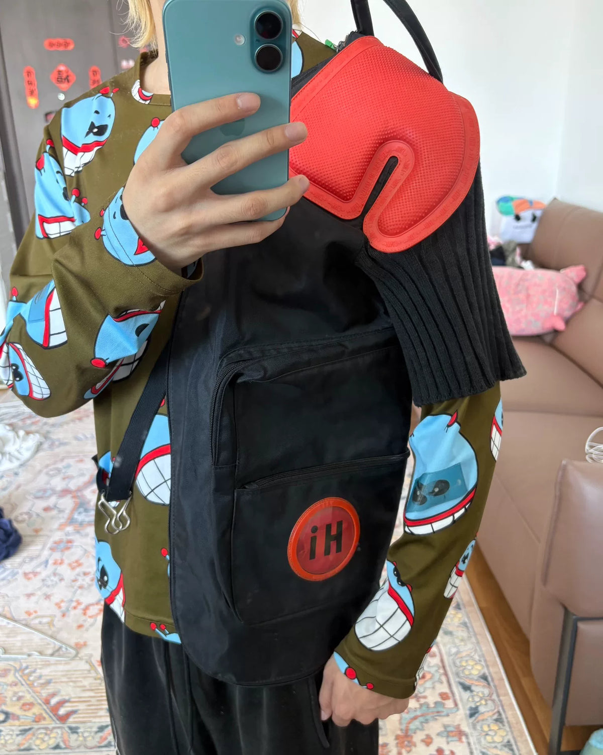 Walter Van Beirendonck deconstructed bag