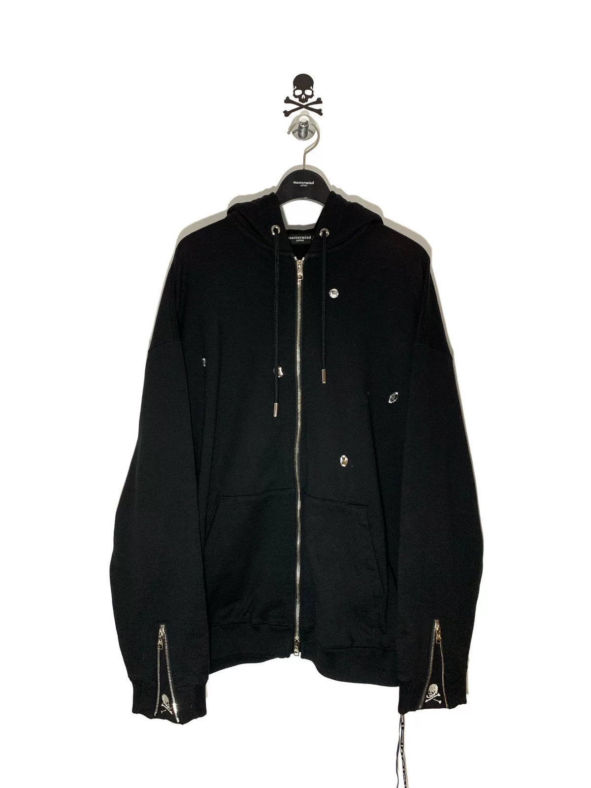 mastermind Japan Skull Stone Logo Hooded Jacket