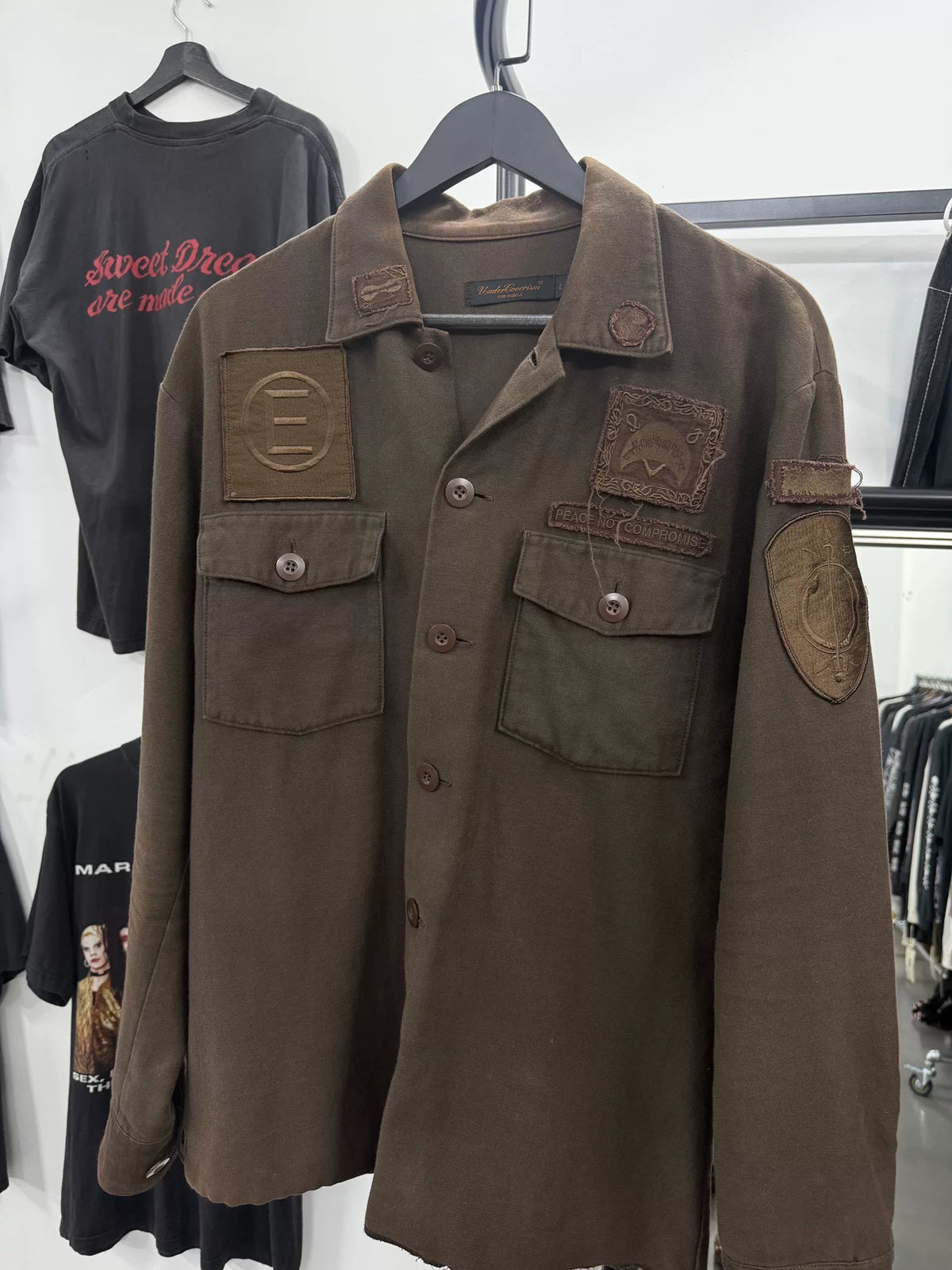 UNDERCOVER 03SS "SCAB" Stitched Shirt Jacket